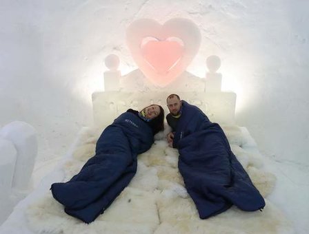 Ice Hotel Bukovel - snow hotel