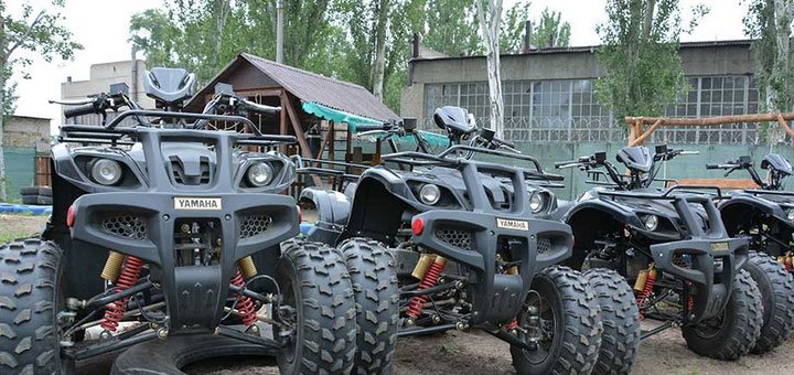 Прокат квадроциклов Yamamha от «Прокат Центр»