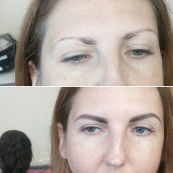 Eyebrow correction at Irina Kostenko in Kiev. Sign up for a discount.