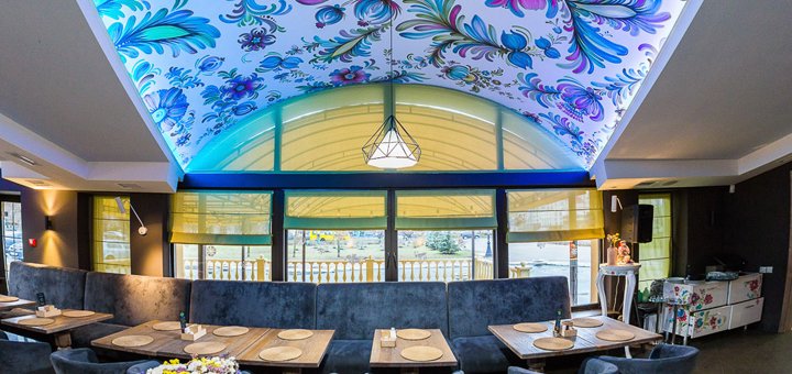 Скидки на все меню ресторана-кафе «Prynada Ukrainian Cafe» на Героев Сталинграда 1