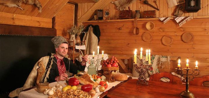 Східне меню у ресторані «Хата Рибалки» у Києві. Замовити столик з акції