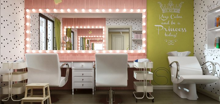 Интерьер Roomyana Beauty Club. Скидки 2