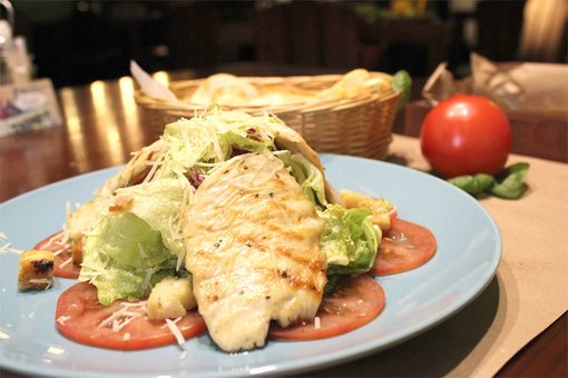Main dishes in the cafe "Tarabar" in the Dnieper. Order by stock