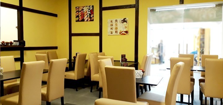 Sensei Sushi rolls and sushi delivery in Dnipro. Order by stock.
