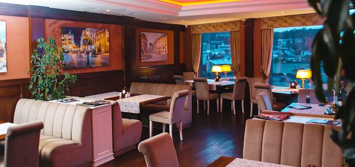 Interior at the Eurohotel in Lviv. Book with discount