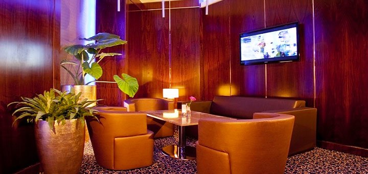 Menu at the Sky Lounge restaurant in Kharkov. Order by stock