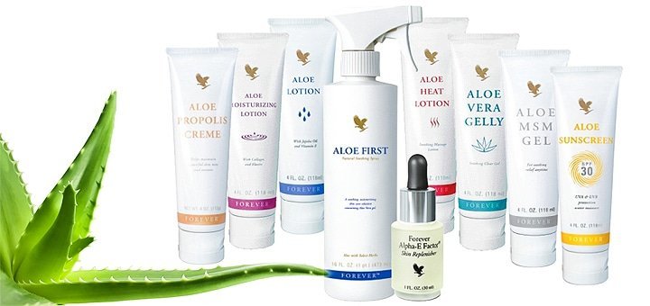 Американская косметика на основе сока aloe vera от компании \